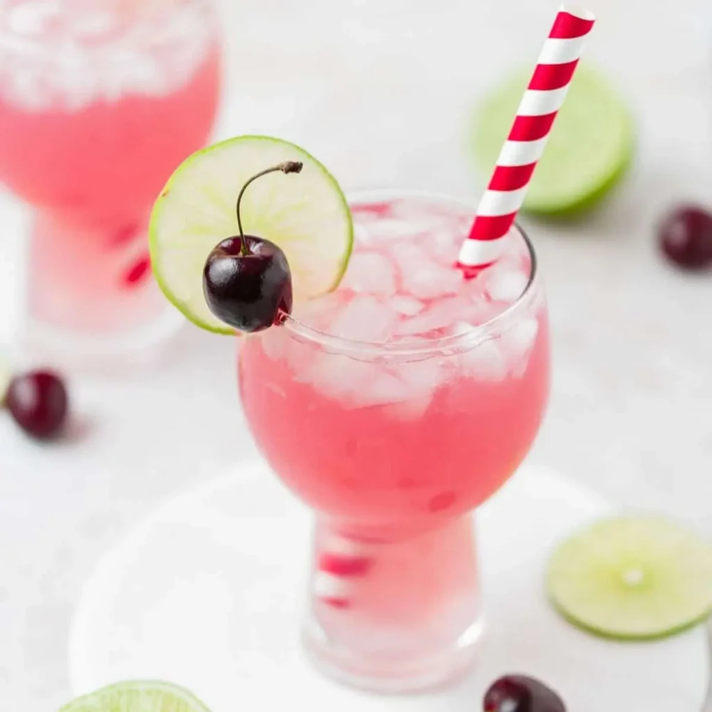 Boozy Cherry Limeade