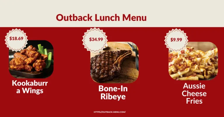 Outback Steakhouse Lunch Menu With Prices